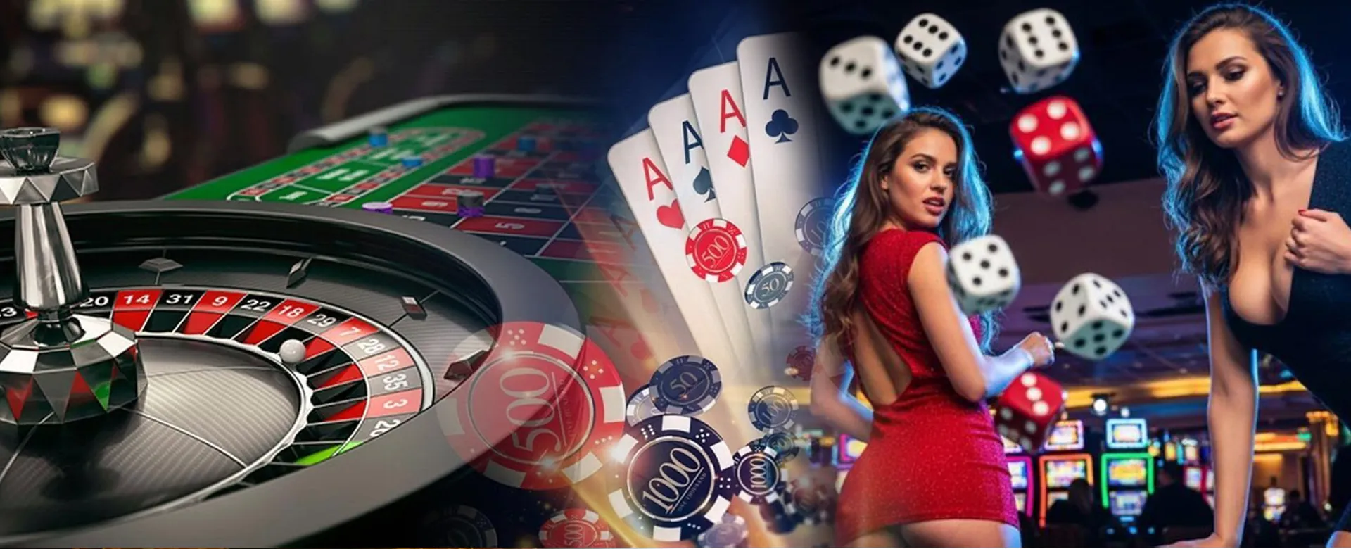 PH111 747-3 Live Online Gaming Banner with exciting casino elements
